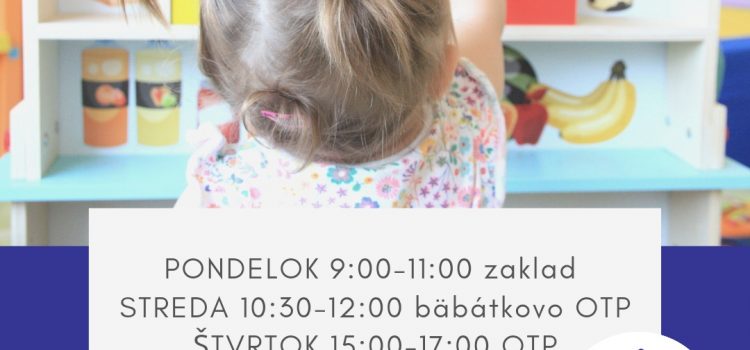 Otváracie hodiny Zelenej herne v novembri