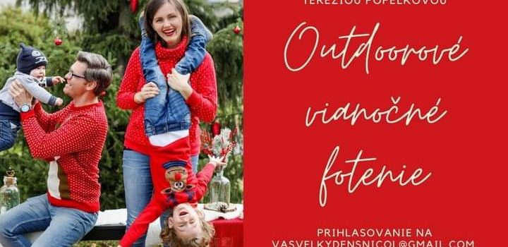 ? OUTDOOROVÉ VIANOČNÉ FOTENIE ?