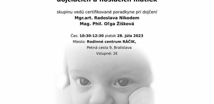 Podporka nosiacich a dojčiacich mám