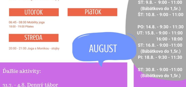 Program August